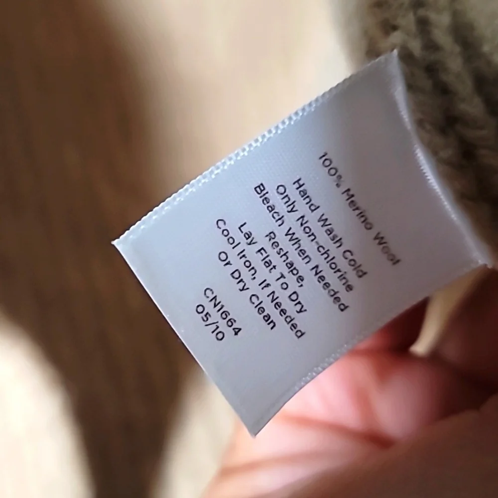 🍁Talbots pure merino wool open cardigan